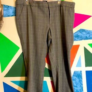 Plaid dress pants by MOSSIMO sz. 18